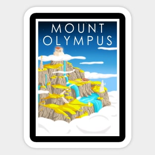 Mount Olympus Sticker